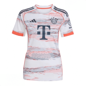 Echipament fotbal Bayern Munich Tricou Deplasare 2025-26 pentru femei mânecă scurtă