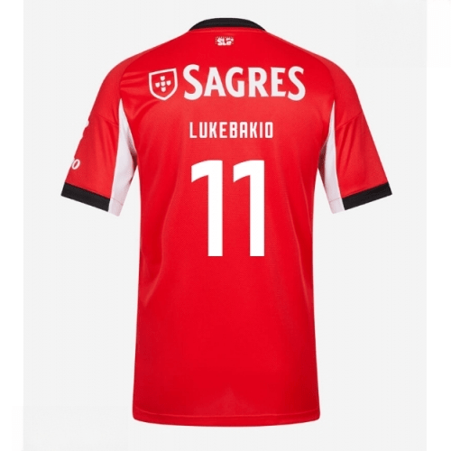 Echipament fotbal Benfica Dodi Lukebakio #11 Tricou Acasa 2025-26 pentru bărbați 1 Echipament fotbal Benfica Dodi Lukebakio #11 Tricou Acasa 2025-26 pentru bărbați
