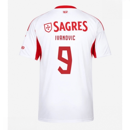 Echipament fotbal Benfica Franjo Ivanovic #9 Tricou Treilea 2025-26 pentru bărbați 1 Echipament fotbal Benfica Franjo Ivanovic #9 Tricou Treilea 2025-26 pentru bărbați