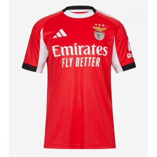 Echipament fotbal Benfica Fredrik Aursnes #8 Tricou Acasa 2025-26 pentru bărbați 2 Echipament fotbal Benfica Fredrik Aursnes #8 Tricou Acasa 2025-26 pentru bărbați - imagine 2