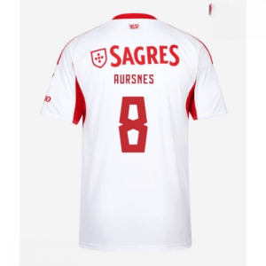 Echipament fotbal Benfica Fredrik Aursnes #8 Tricou Treilea 2025-26 pentru bărbați