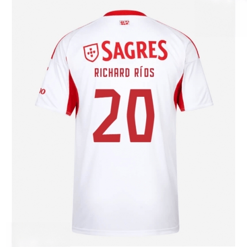 Echipament fotbal Benfica Richard Rios #20 Tricou Treilea 2025-26 pentru bărbați 1 Echipament fotbal Benfica Richard Rios #20 Tricou Treilea 2025-26 pentru bărbați