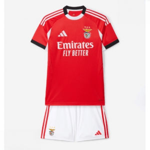 Echipament fotbal Benfica Tricou Acasa 2025-26 pentru copii tricou și pantaloni