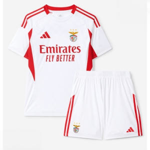Echipament fotbal Benfica Tricou Treilea 2025-26 pentru copii tricou și pantaloni