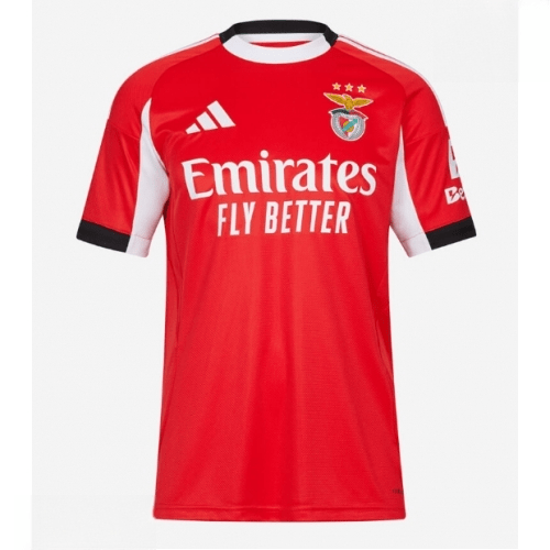 Echipament fotbal Benfica Vangelis Pavlidis #14 Tricou Acasa 2025-26 pentru bărbați 2 Echipament fotbal Benfica Vangelis Pavlidis #14 Tricou Acasa 2025-26 pentru bărbați - imagine 2