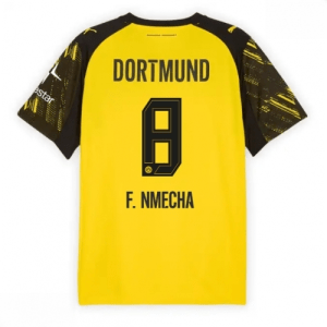 Echipament fotbal Borussia Dortmund Felix Nmecha #8 Tricou Acasa 2025-26 pentru bărbați