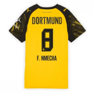 Echipament fotbal Borussia Dortmund Felix Nmecha #8 Tricou Acasa 2025-26 pentru femei mânecă scurtă