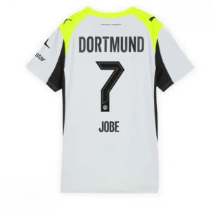Echipament fotbal Borussia Dortmund Jobe Bellingham #7 Tricou Deplasare 2025-26 pentru femei mânecă scurtă