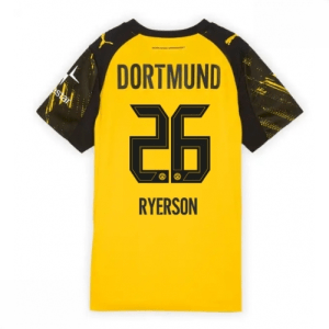 Echipament fotbal Borussia Dortmund Julian Ryerson #26 Tricou Acasa 2025-26 pentru femei mânecă scurtă