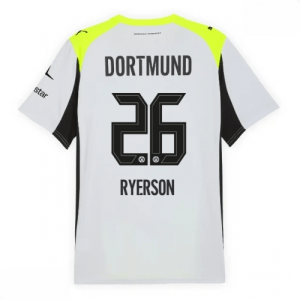 Echipament fotbal Borussia Dortmund Julian Ryerson #26 Tricou Deplasare 2025-26 pentru bărbați