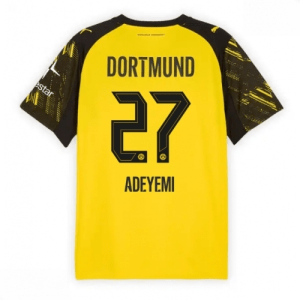 Echipament fotbal Borussia Dortmund Karim Adeyemi #27 Tricou Acasa 2025-26 pentru bărbați