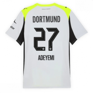 Echipament fotbal Borussia Dortmund Karim Adeyemi #27 Tricou Deplasare 2025-26 pentru bărbați