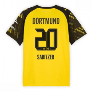 Echipament fotbal Borussia Dortmund Marcel Sabitzer #20 Tricou Acasa 2025-26 pentru bărbați