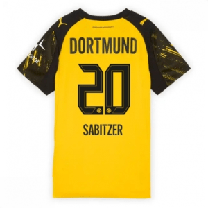 Echipament fotbal Borussia Dortmund Marcel Sabitzer #20 Tricou Acasa 2025-26 pentru femei mânecă scurtă
