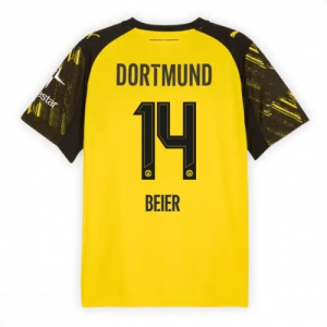 Echipament fotbal Borussia Dortmund Maximilian Beier #14 Tricou Acasa 2025-26 pentru bărbați