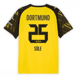 Echipament fotbal Borussia Dortmund Niklas Sule #25 Tricou Acasa 2025-26 pentru bărbați