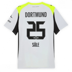 Echipament fotbal Borussia Dortmund Niklas Sule #25 Tricou Deplasare 2025-26 pentru bărbați