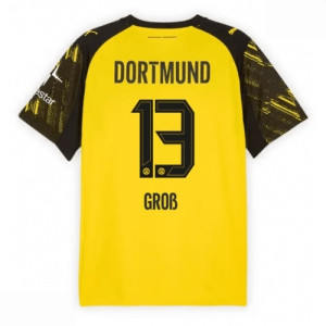 Echipament fotbal Borussia Dortmund Pascal Gross #13 Tricou Acasa 2025-26 pentru bărbați