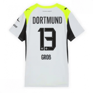 Echipament fotbal Borussia Dortmund Pascal Gross #13 Tricou Deplasare 2025-26 pentru femei mânecă scurtă