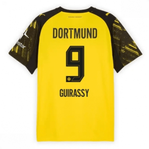 Echipament fotbal Borussia Dortmund Serhou Guirassy #9 Tricou Acasa 2025-26 pentru bărbați