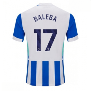Echipament fotbal Brighton Carlos Baleba #17 Tricou Acasa 2025-26 pentru bărbați