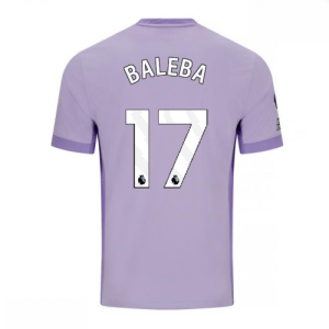 Echipament fotbal Brighton Carlos Baleba #17 Tricou Deplasare 2025-26 pentru bărbați