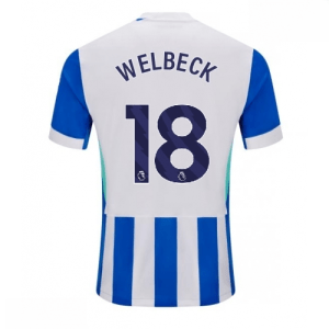 Echipament fotbal Brighton Danny Welbeck #18 Tricou Acasa 2025-26 pentru bărbați