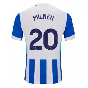 Echipament fotbal Brighton James Milner #20 Tricou Acasa 2025-26 pentru bărbați