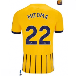 Echipament fotbal Brighton Kaoru Mitoma #22 Tricou Treilea 2025-26 pentru bărbați