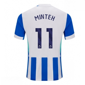 Echipament fotbal Brighton Yankuba Minteh #11 Tricou Acasa 2025-26 pentru bărbați