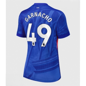 Echipament fotbal Chelsea Alejandro Garnacho #49 Tricou Acasa 2025-26 pentru femei mânecă scurtă