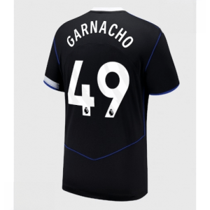 Echipament fotbal Chelsea Alejandro Garnacho #49 Tricou Treilea 2025-26 pentru bărbați