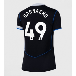 Echipament fotbal Chelsea Alejandro Garnacho #49 Tricou Treilea 2025-26 pentru femei mânecă scurtă