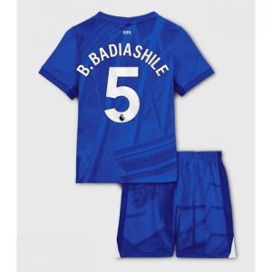 Ieftine Echipament fotbal Chelsea Benoit Badiashile #5 Tricou Acasa 2025-26 pentru copii + șort