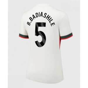 Echipament fotbal Chelsea Benoit Badiashile #5 Tricou Deplasare 2025-26 pentru femei mânecă scurtă