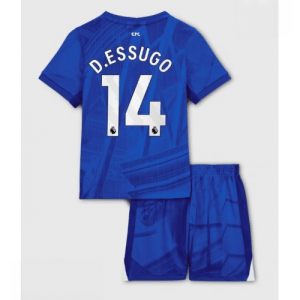 Ieftine Echipament fotbal Chelsea Dario Essugo #14 Tricou Acasa 2025-26 pentru copii + șort