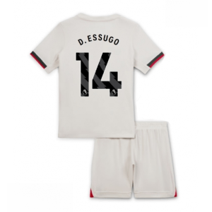 Ieftine Echipament fotbal Chelsea Dario Essugo #14 Tricou Deplasare 2025-26 pentru copii + șort