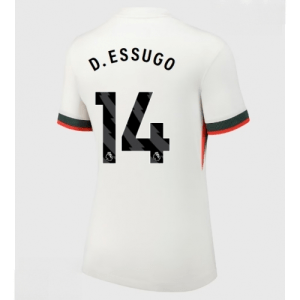 Echipament fotbal Chelsea Dario Essugo #14 Tricou Deplasare 2025-26 pentru femei mânecă scurtă