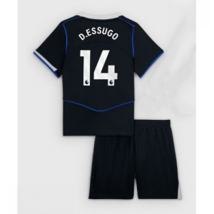Ieftine Echipament fotbal Chelsea Dario Essugo #14 Tricou Treilea 2025-26 pentru copii + șort