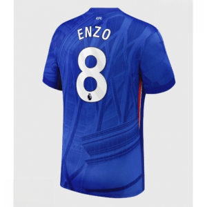 Echipament fotbal Chelsea Enzo Fernandez #8 Tricou Acasa 2025-26 pentru bărbați