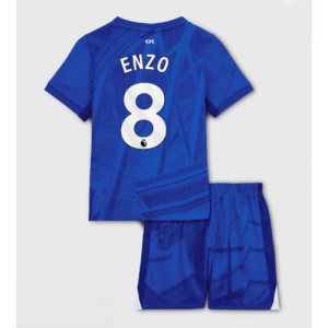 Ieftine Echipament fotbal Chelsea Enzo Fernandez #8 Tricou Acasa 2025-26 pentru copii + șort