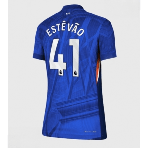 Echipament fotbal Chelsea Estevao Willian #41 Tricou Acasa 2025-26 pentru femei mânecă scurtă
