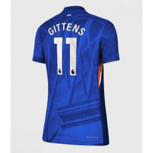 Echipament fotbal Chelsea Jamie Gittens #11 Tricou Acasa 2025-26 pentru femei mânecă scurtă