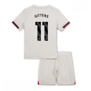 Ieftine Echipament fotbal Chelsea Jamie Gittens #11 Tricou Deplasare 2025-26 pentru copii + șort