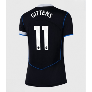 Echipament fotbal Chelsea Jamie Gittens #11 Tricou Treilea 2025-26 pentru femei mânecă scurtă