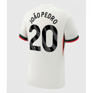 Echipament fotbal Chelsea Joao Pedro #20 Tricou Deplasare 2025-26 pentru bărbați