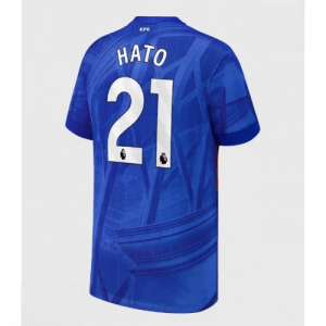 Echipament fotbal Chelsea Jorrel Hato #21 Tricou Acasa 2025-26 pentru bărbați