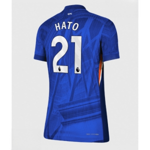 Echipament fotbal Chelsea Jorrel Hato #21 Tricou Acasa 2025-26 pentru femei mânecă scurtă