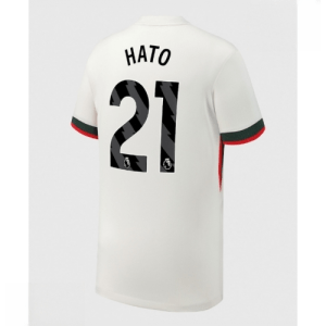 Echipament fotbal Chelsea Jorrel Hato #21 Tricou Deplasare 2025-26 pentru bărbați