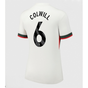 Echipament fotbal Chelsea Levi Colwill #6 Tricou Deplasare 2025-26 pentru femei mânecă scurtă